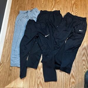 Nike Kids Black and Gray Joggers Set